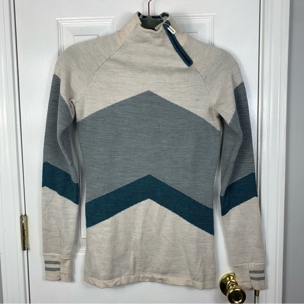 Smartwool Dacono Ski Funnel Neck Sweater Size Small